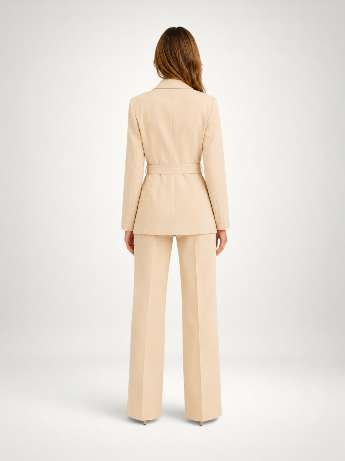 Raine | Belted Blazer & Wide Leg Trouser Co-Ord Set