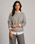 Zinaida | Relaxed Fit Crewneck Knit Sweater