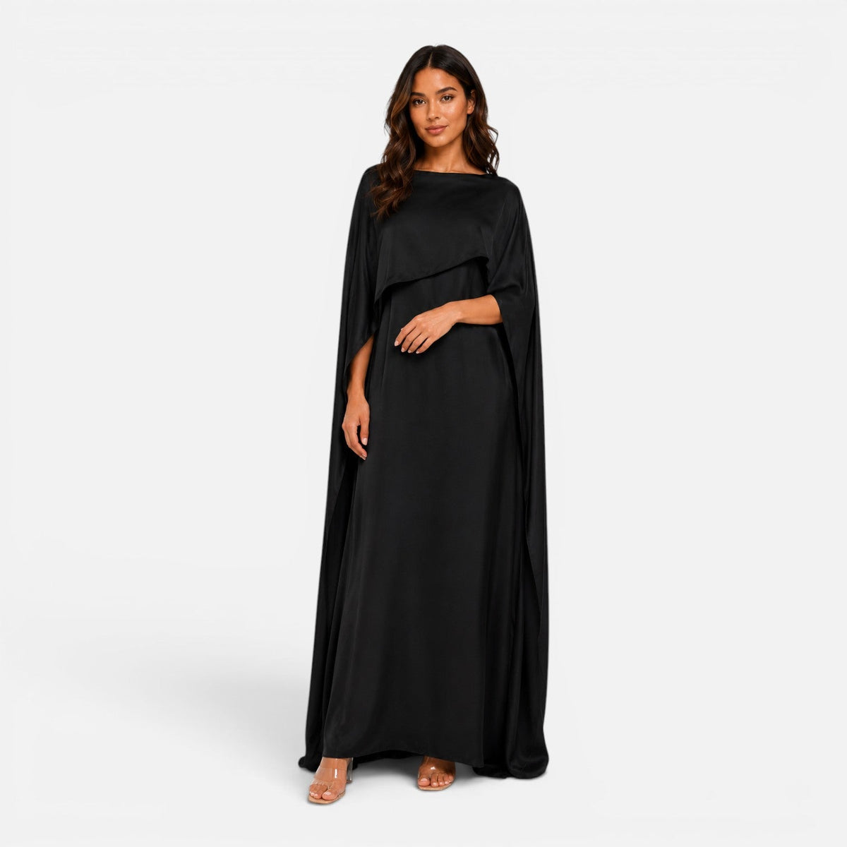 Josephine | Draped Sleeve Maxi Dress