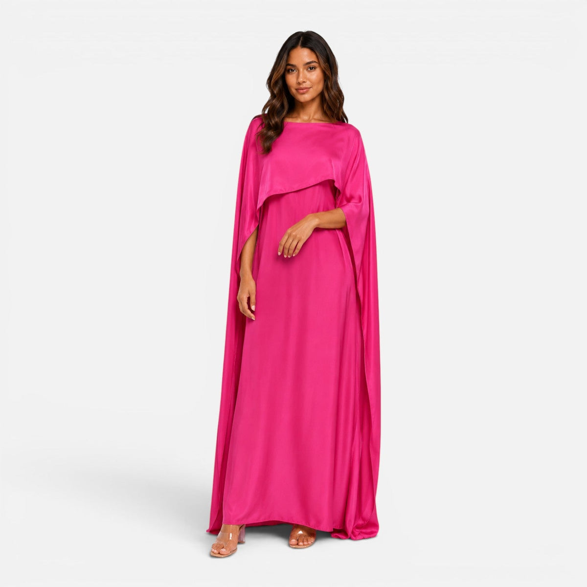 Josephine | Draped Sleeve Maxi Dress