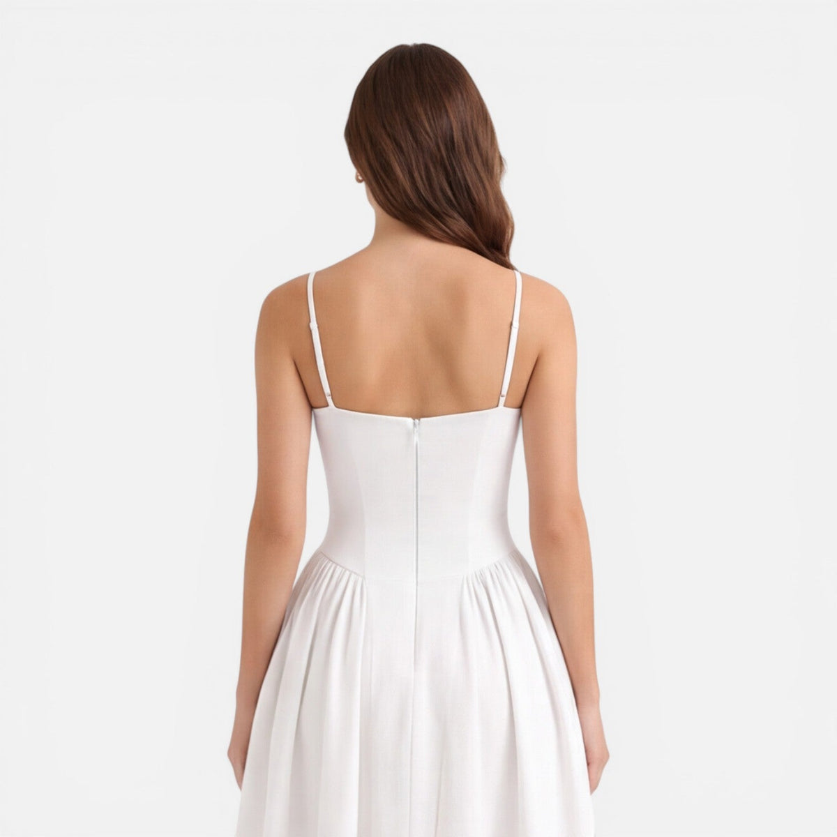 Tessa | Strap A-Line Midi Dress