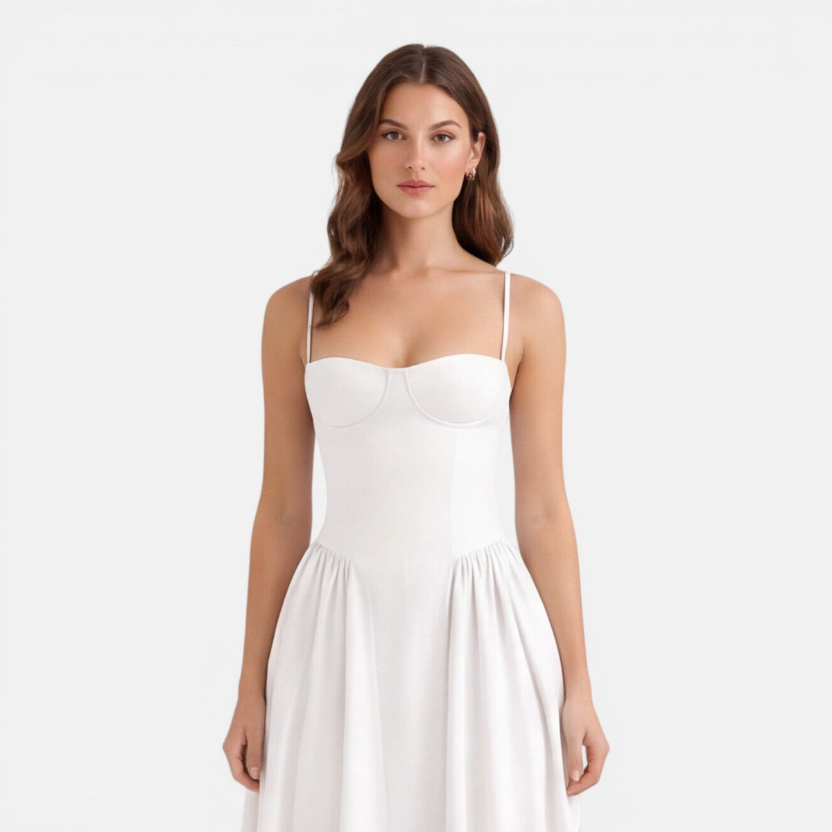 Tessa | Strap A-Line Midi Dress