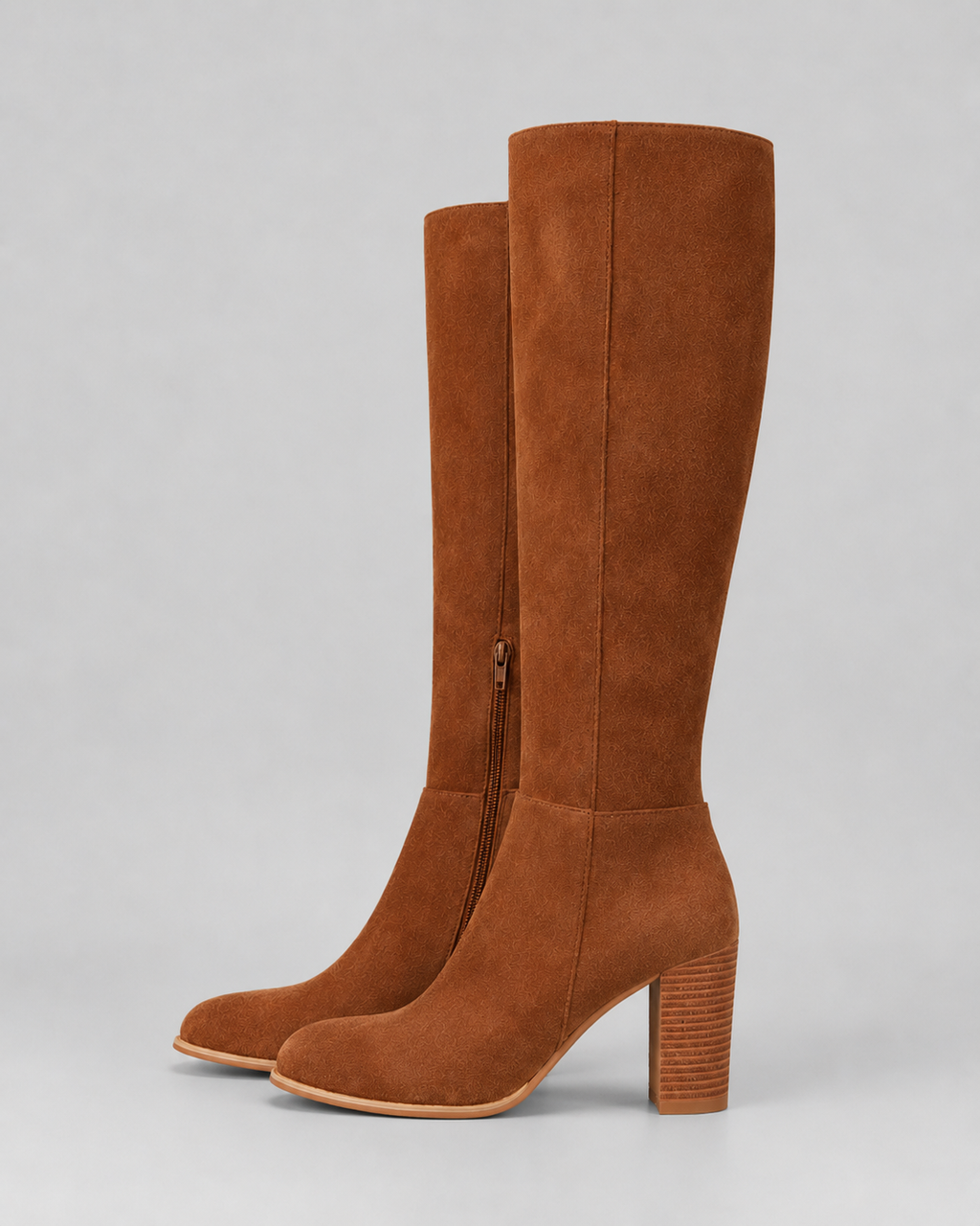 Amabel | Knee-High Block Heel Boots