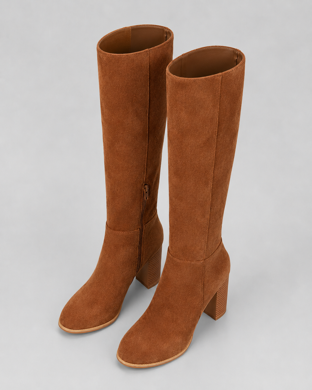 Amabel | Knee-High Block Heel Boots