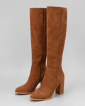 Amabel | Knee-High Block Heel Boots