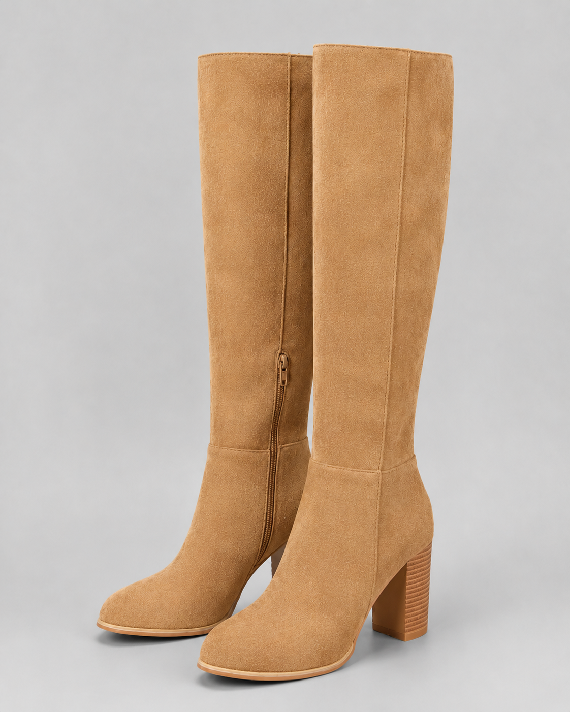 Amabel | Knee-High Block Heel Boots