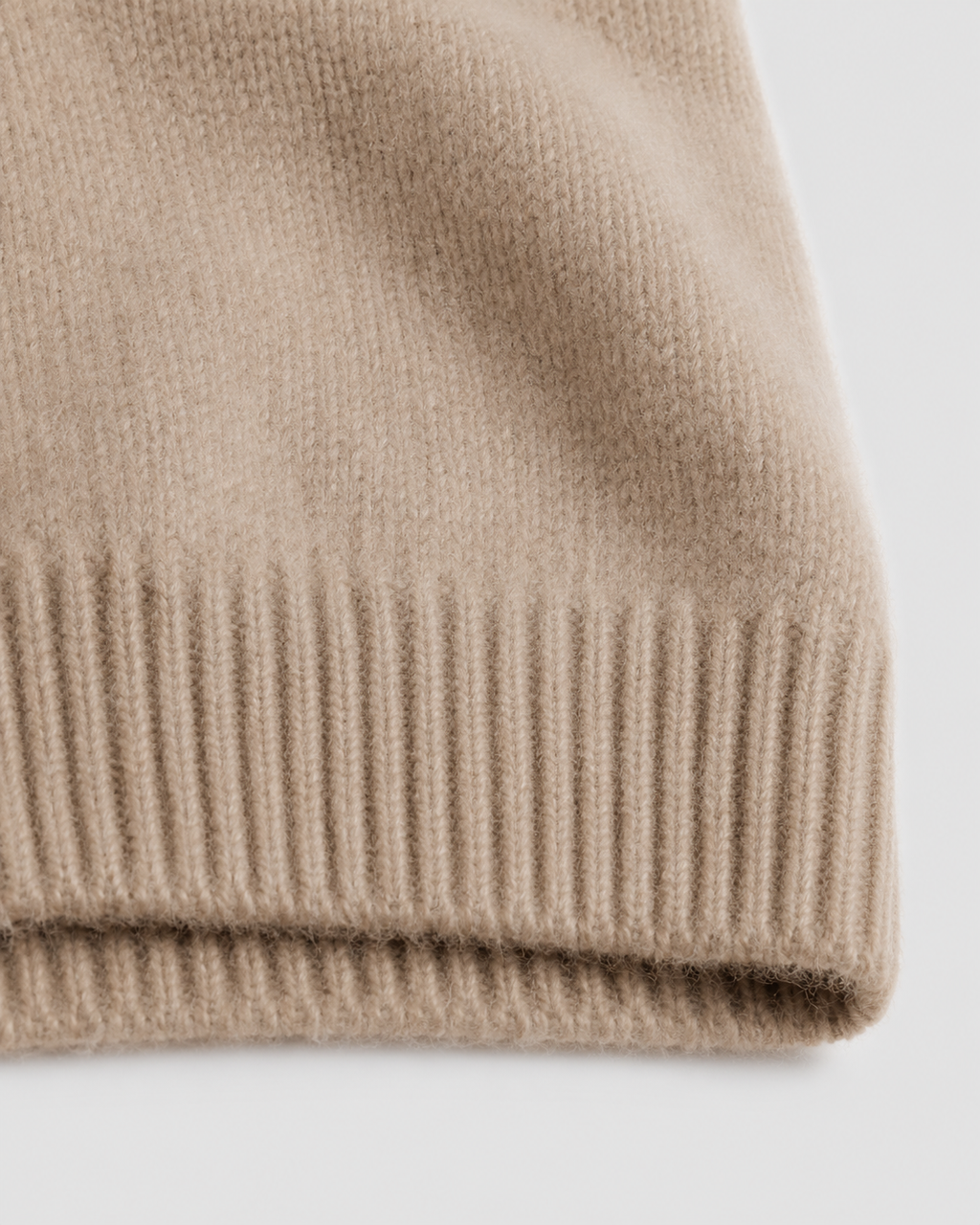 Guinevere | Knit Zip Cardigan with Leather Collar