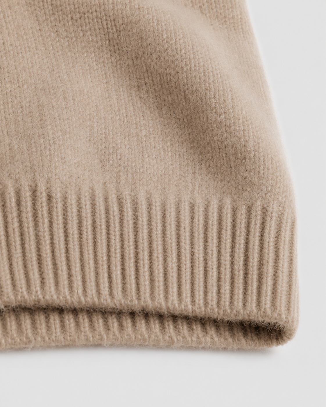 Guinevere | Knit Zip Cardigan with Leather Collar
