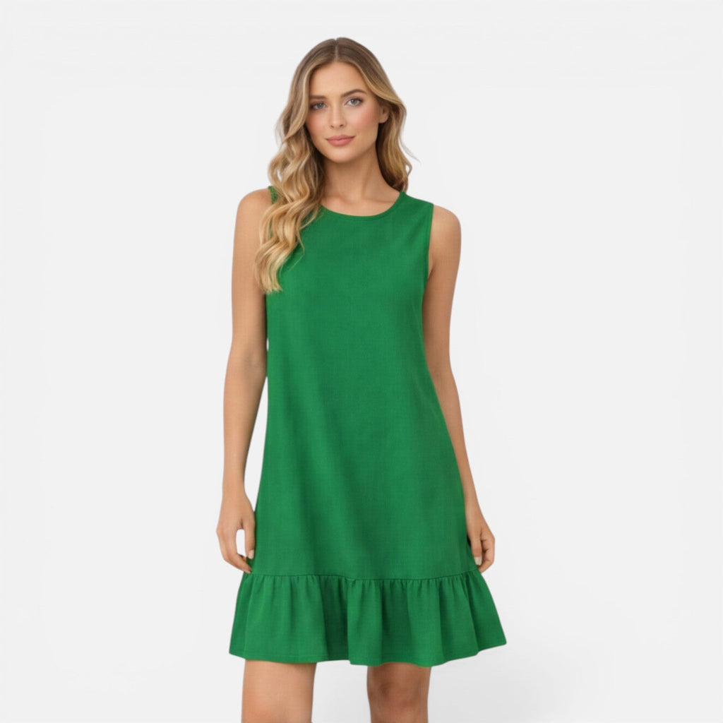 Henrietta | A-Line Ruffle Hem Summer Dress