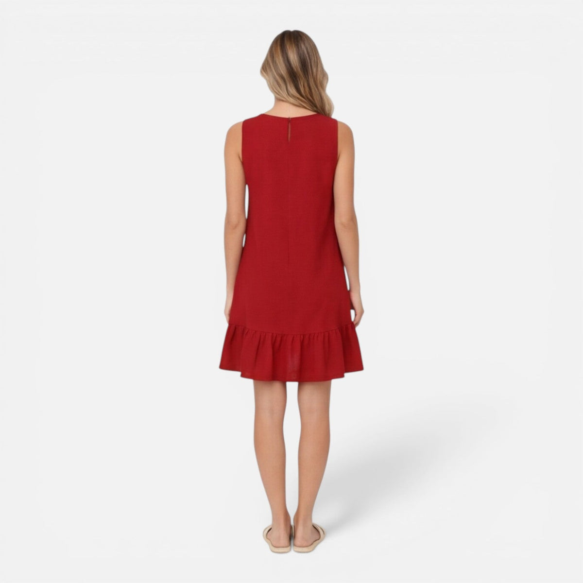 Henrietta | A-Line Ruffle Hem Summer Dress