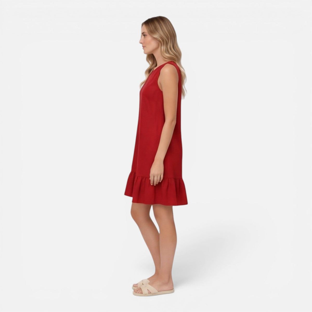 Henrietta | A-Line Ruffle Hem Summer Dress