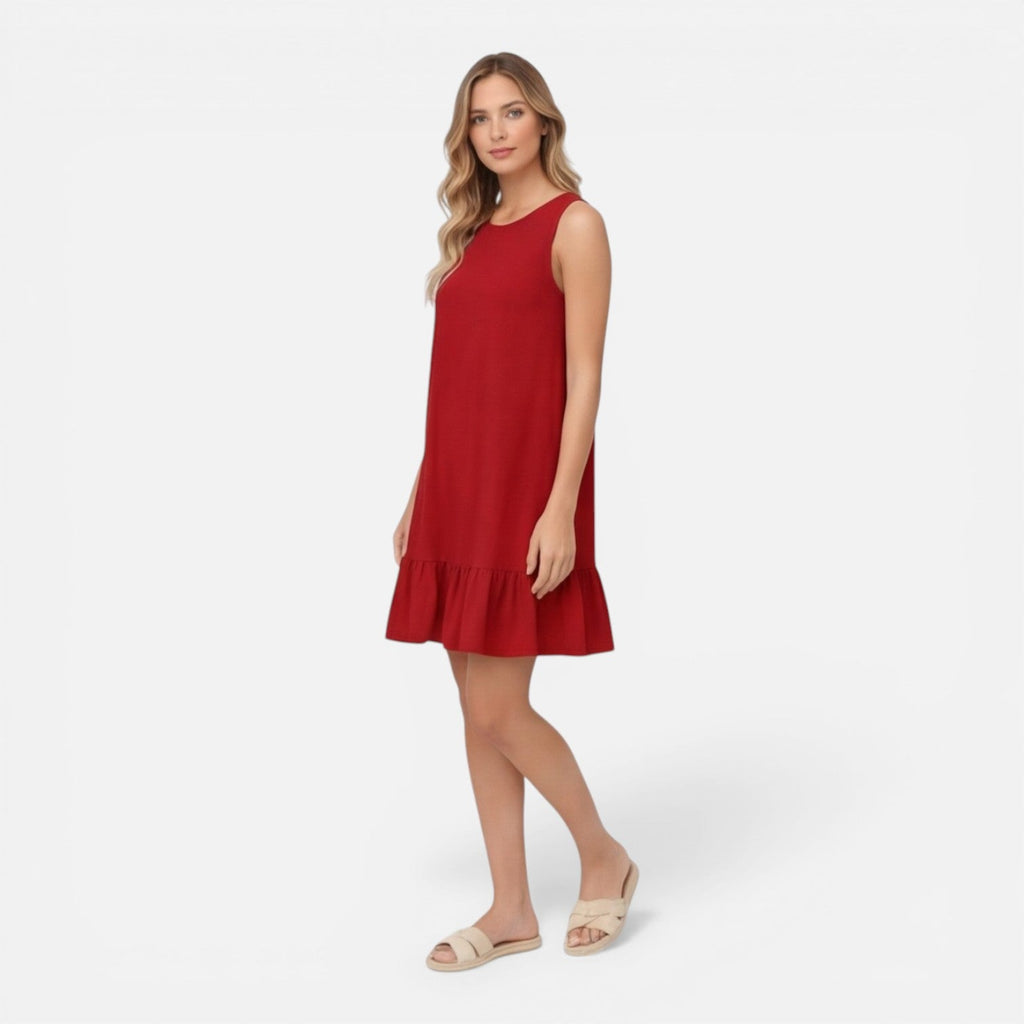 Henrietta | A-Line Ruffle Hem Summer Dress
