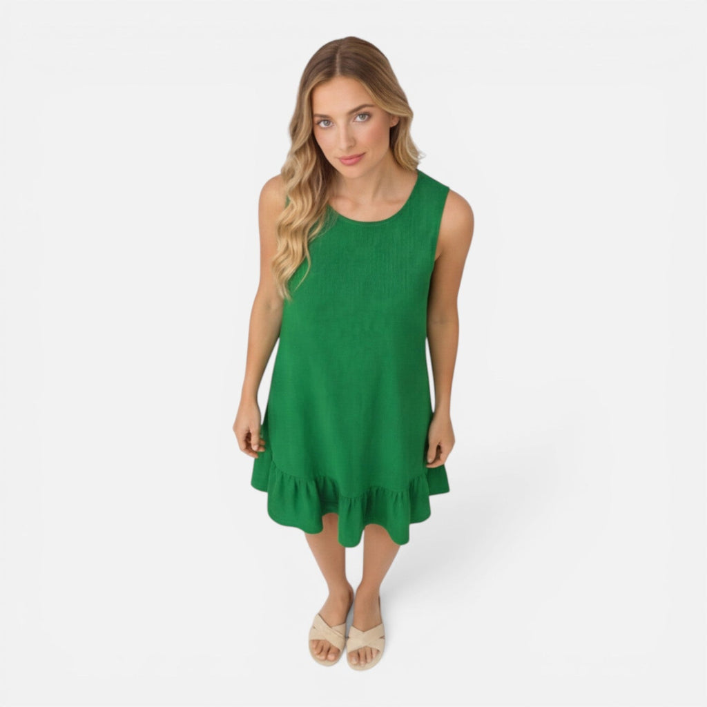 Henrietta | A-Line Ruffle Hem Summer Dress