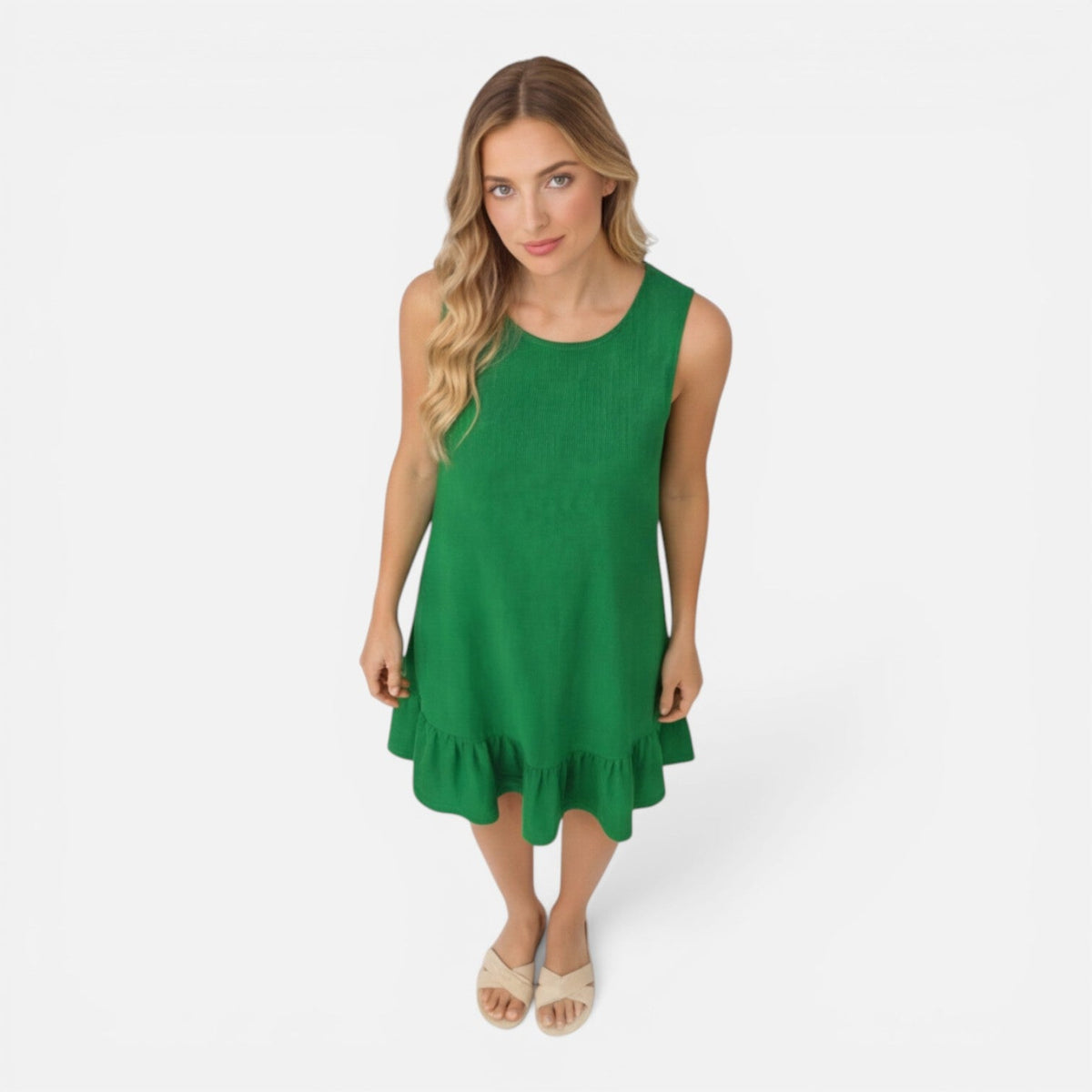 Henrietta | A-Line Ruffle Hem Summer Dress