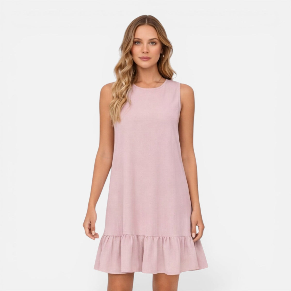 Henrietta | A-Line Ruffle Hem Summer Dress