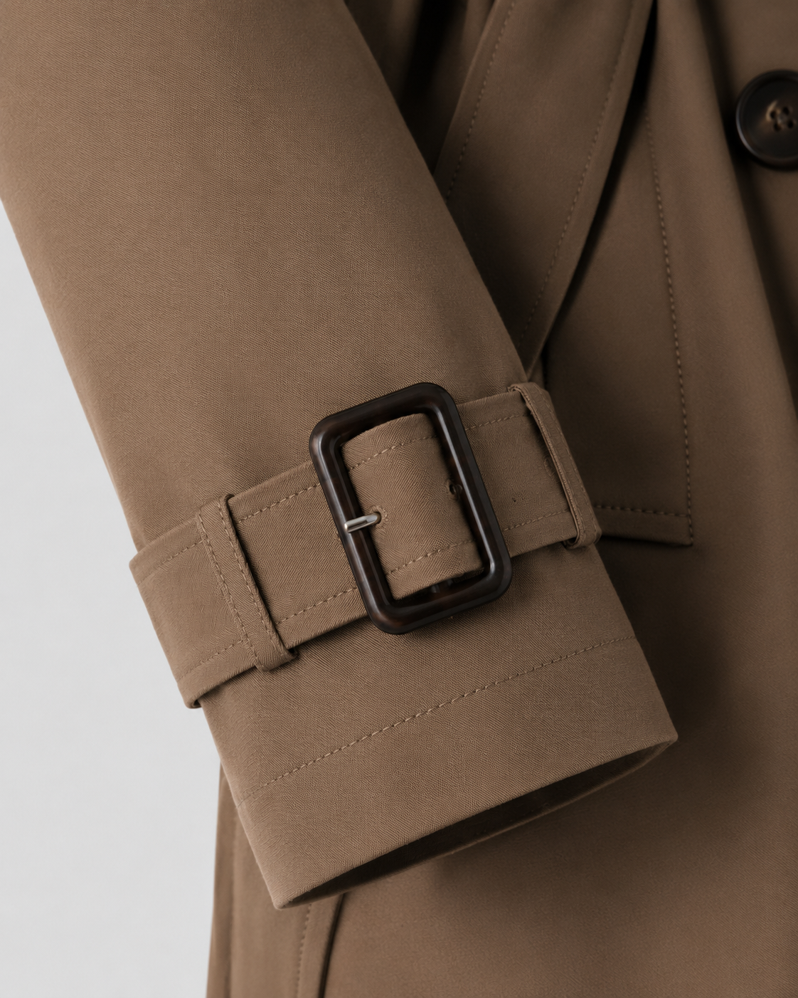 Fauna | Long Belted Trench Coat