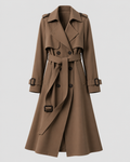Fauna | Long Belted Trench Coat