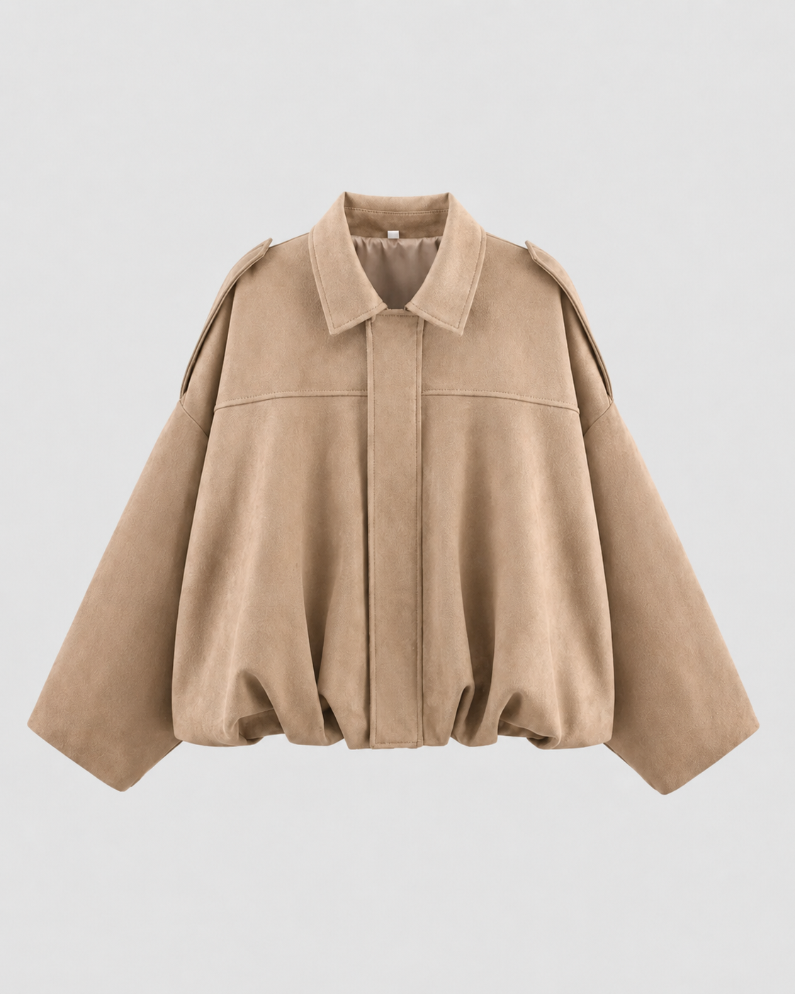 Meredith | Suede Zip-Up Jacket