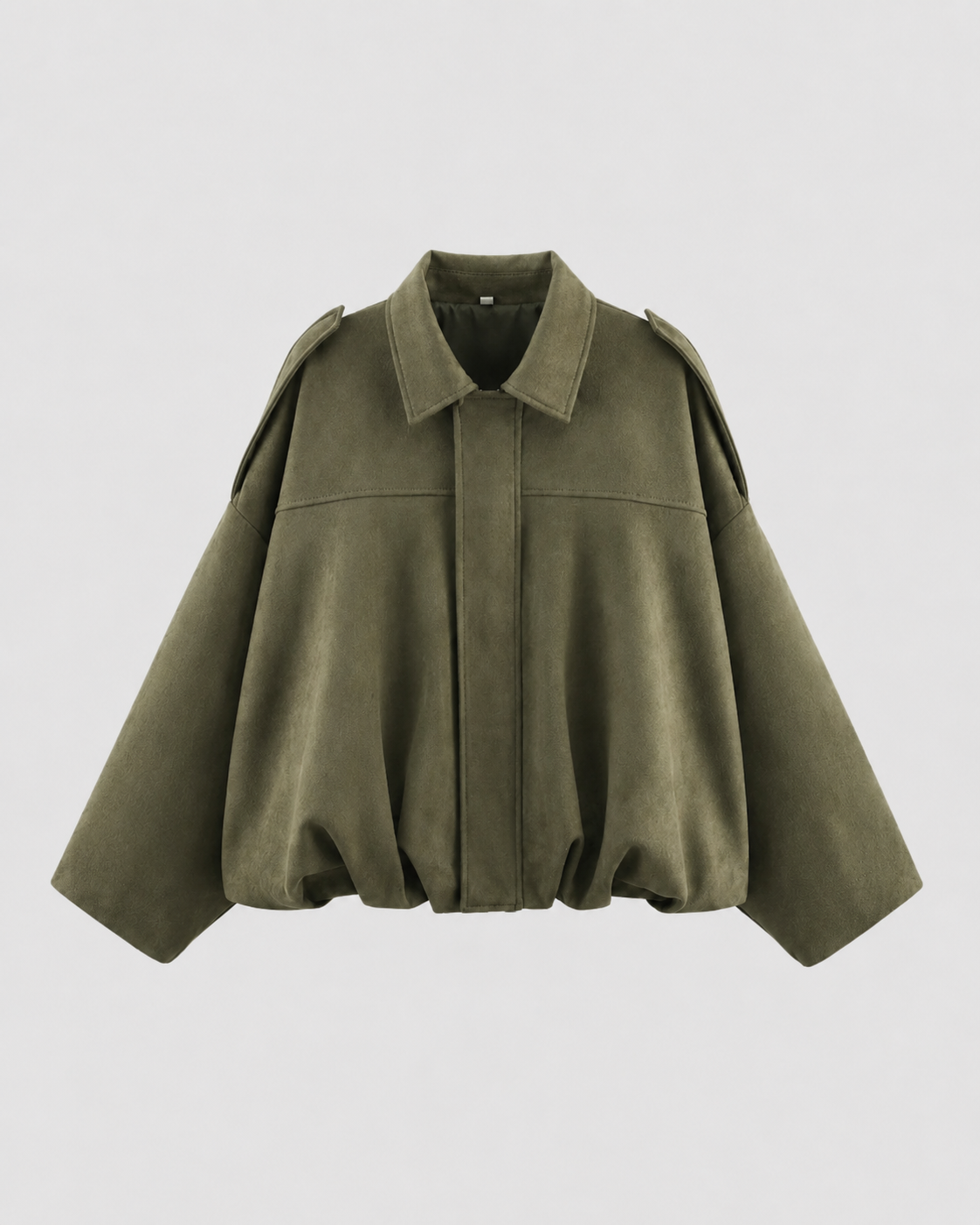 Meredith | Suede Zip-Up Jacket