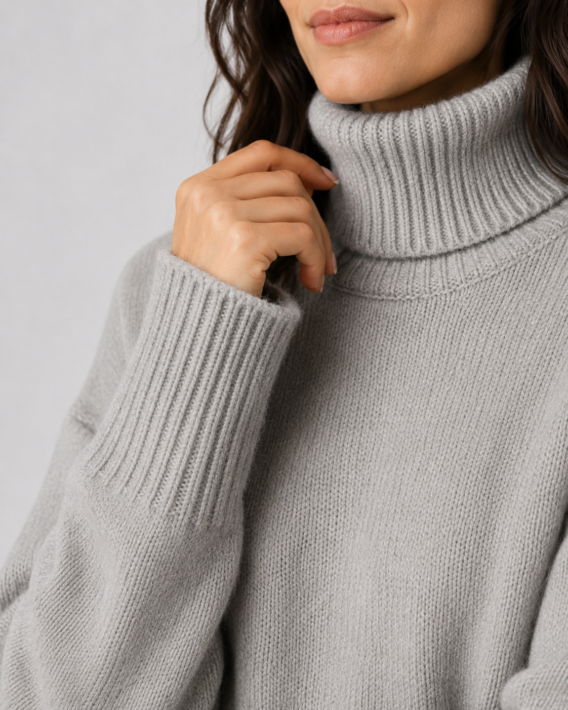 Xanthe | Long Sleeve Turtleneck Sweater