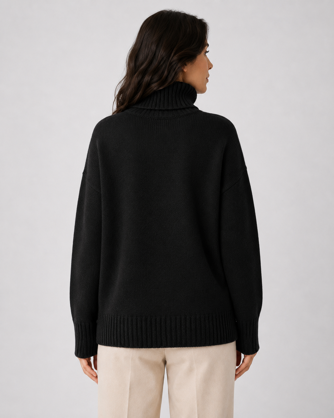 Xanthe | Long Sleeve Turtleneck Sweater