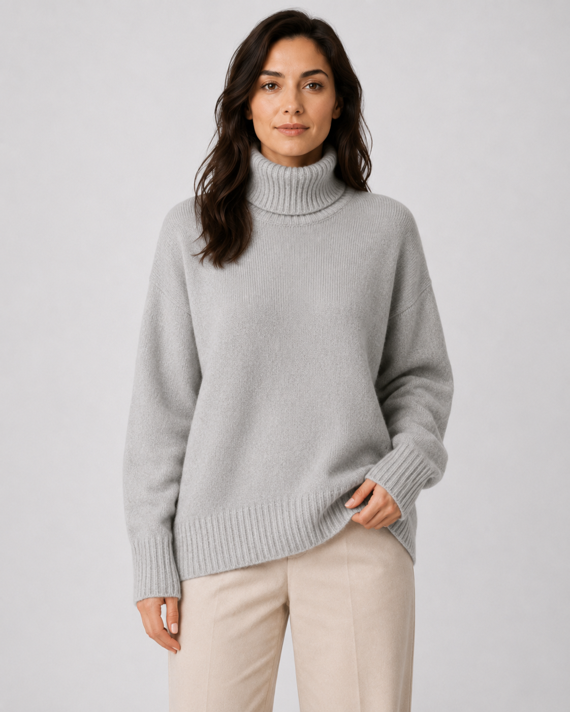 Xanthe | Long Sleeve Turtleneck Sweater