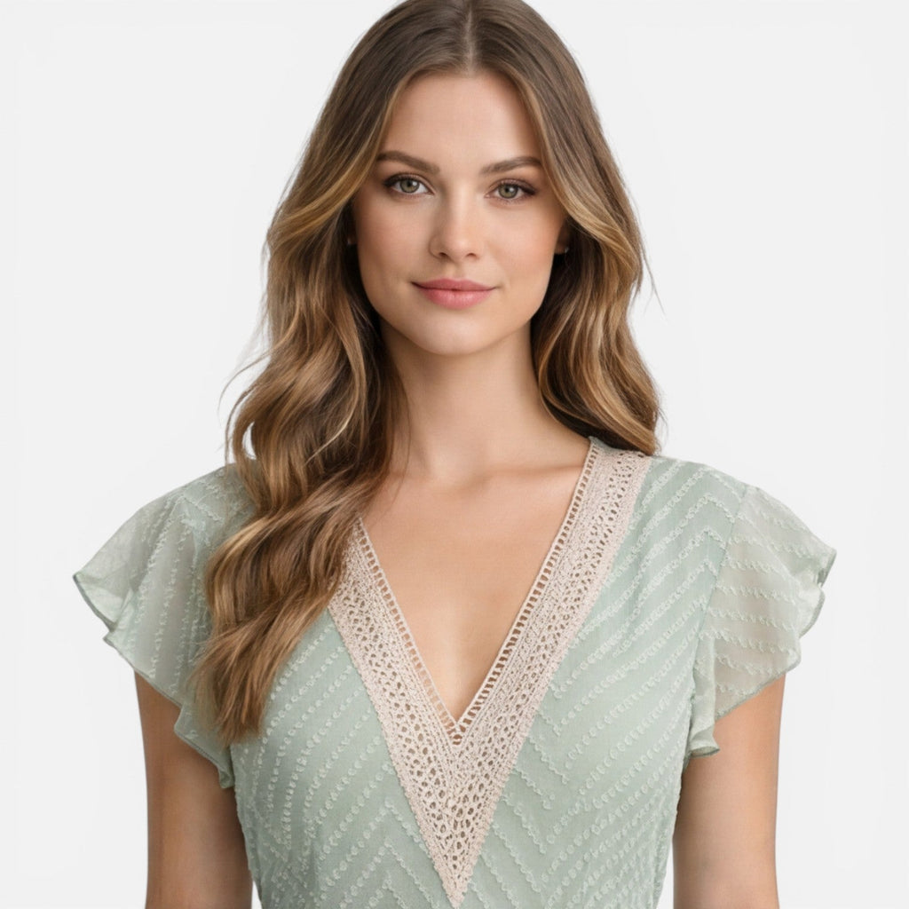 Paige | A-Line Lace Waist Summer Dress