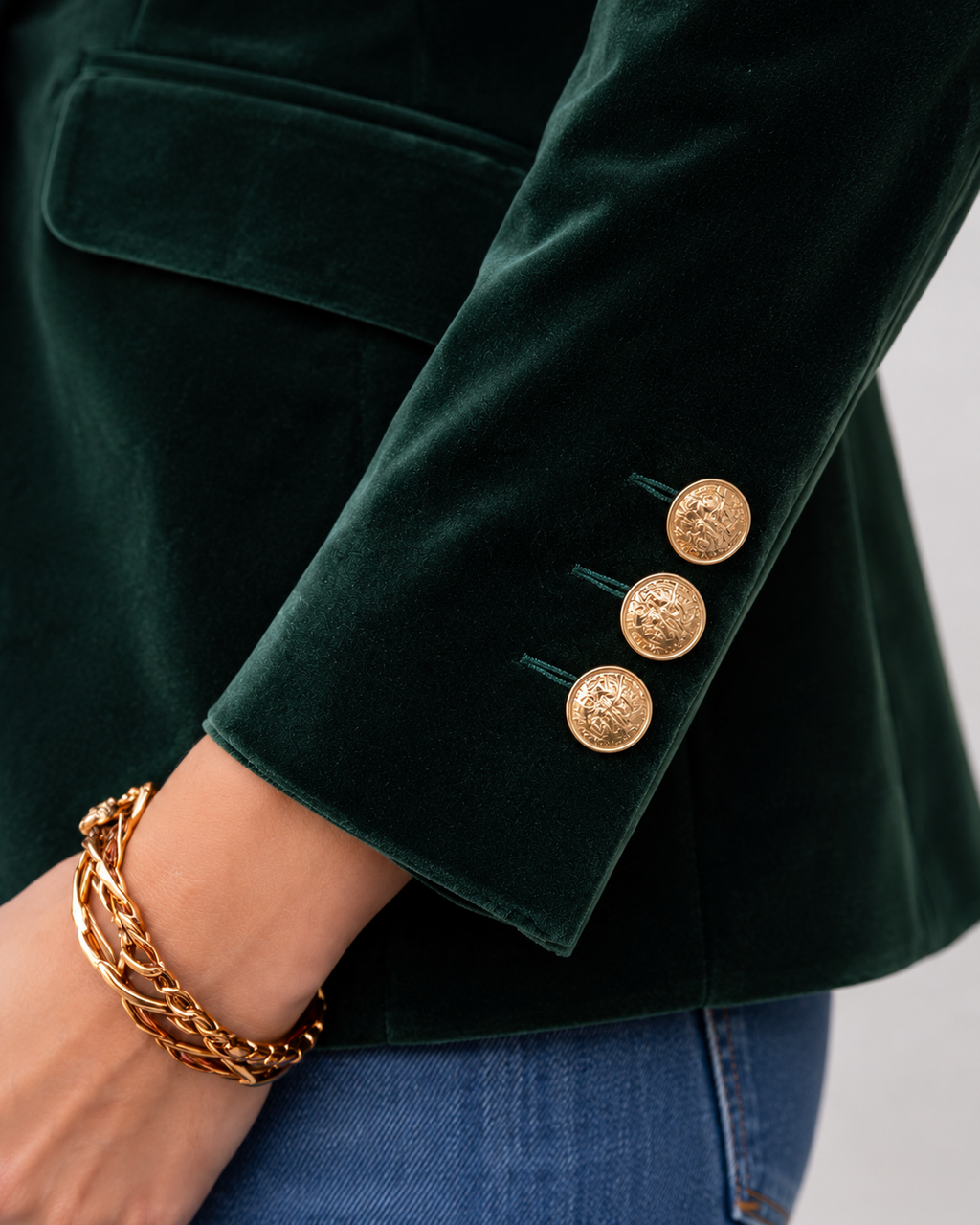 Aurelie | Tailored Velvet Blazer