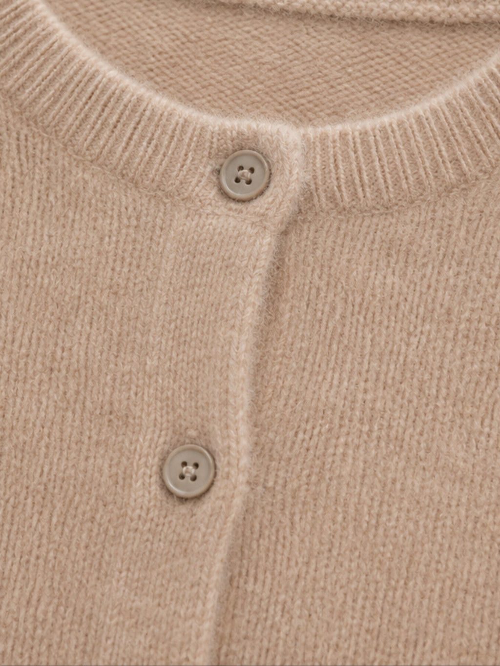 Bettany | Long Sleeve Wool Knit Cardigan