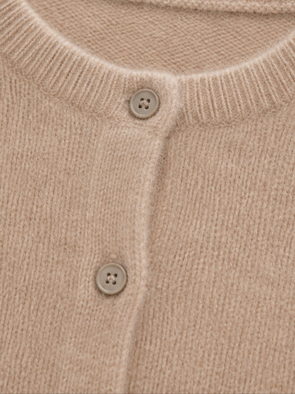 Bettany | Long Sleeve Wool Knit Cardigan