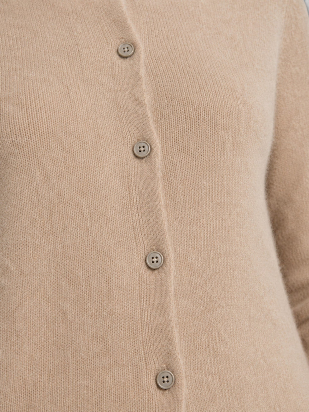 Bettany | Long Sleeve Wool Knit Cardigan