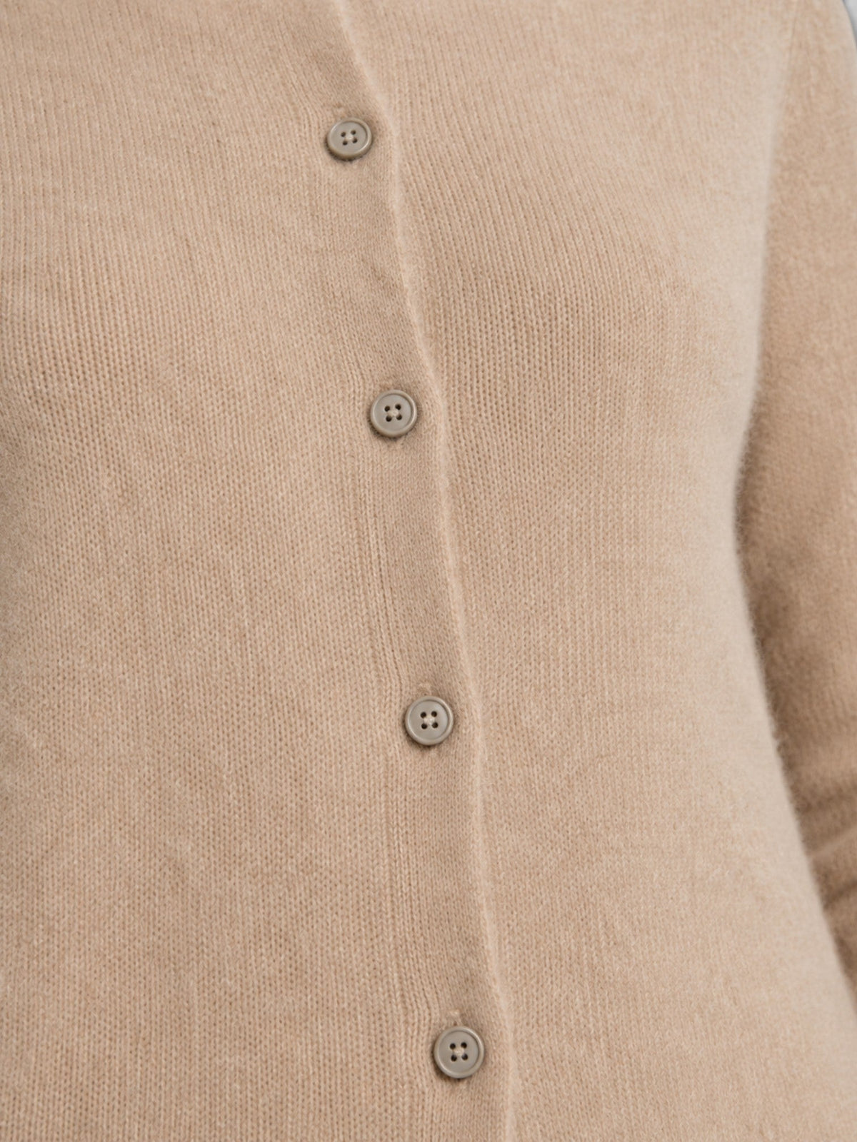 Bettany | Long Sleeve Wool Knit Cardigan