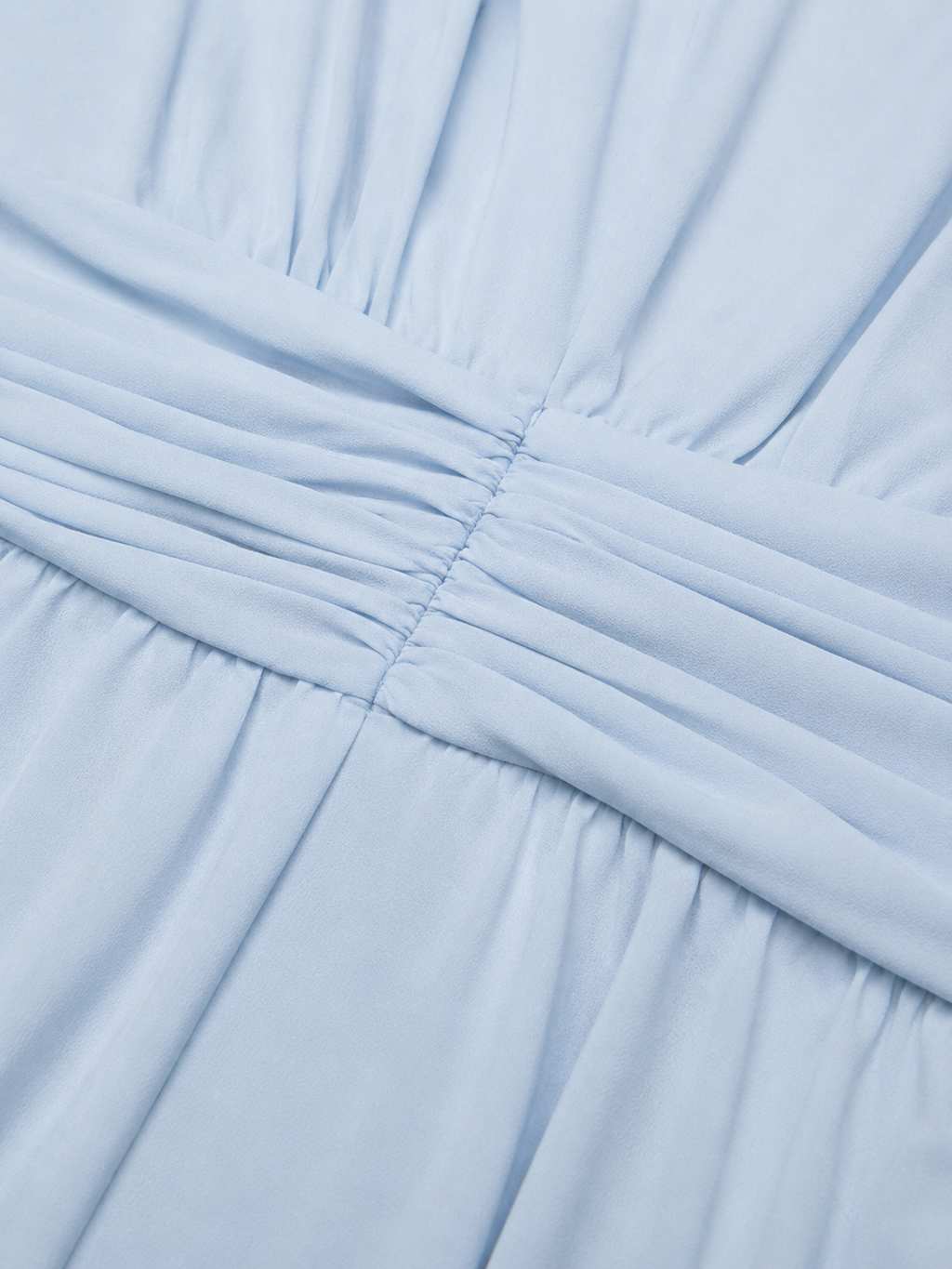 Valentina | Chiffon Ruched Waist Maxi Dress