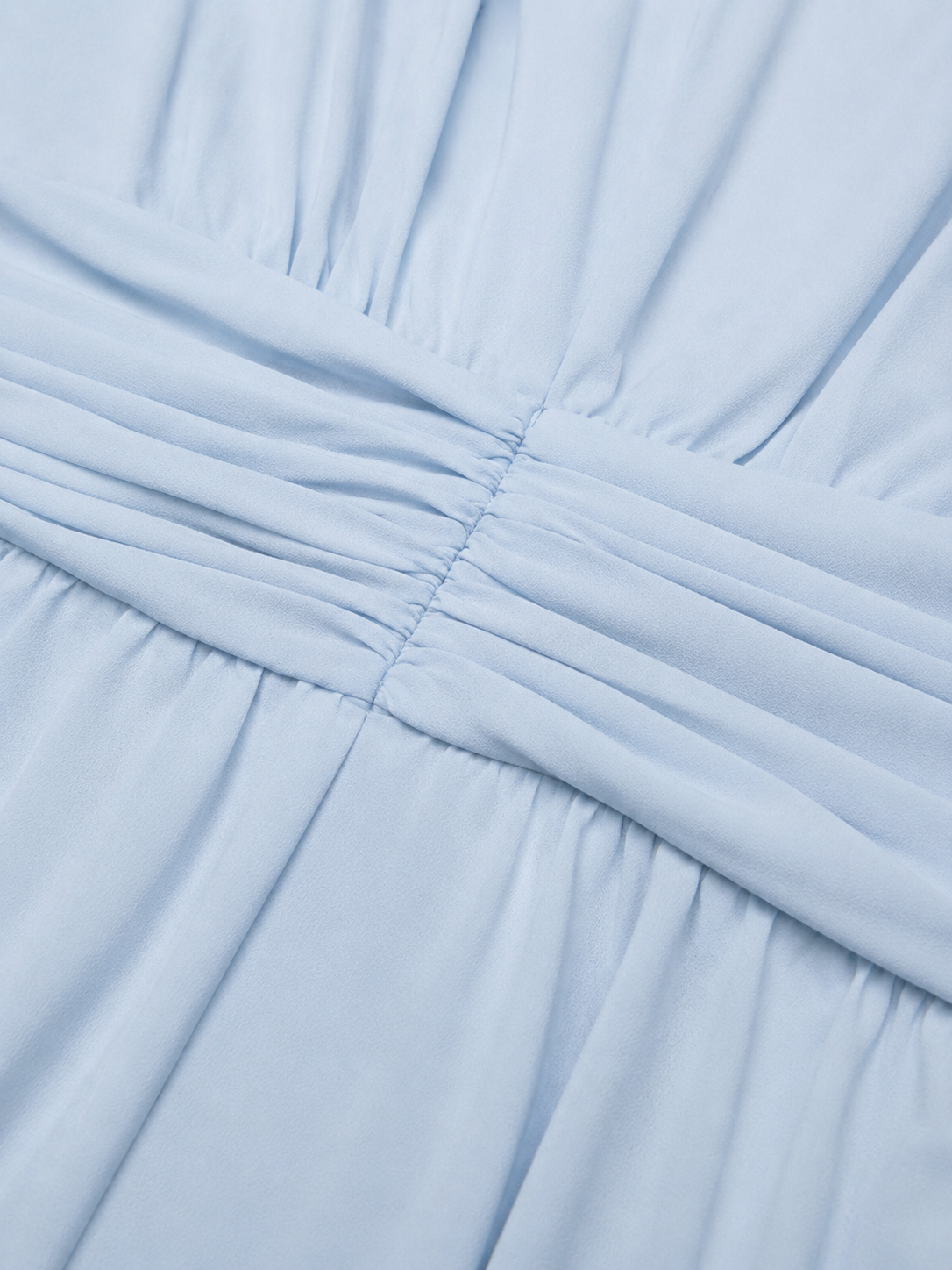 Valentina | Chiffon Ruched Waist Maxi Dress