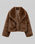 Odalys | Faux Fur Cropped Jacket