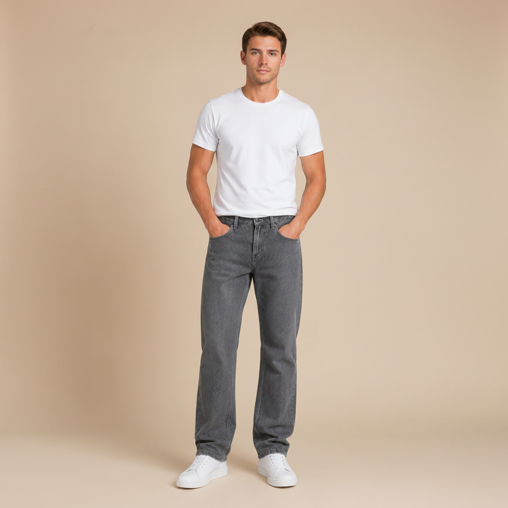 Denim Grey jeans foto 6