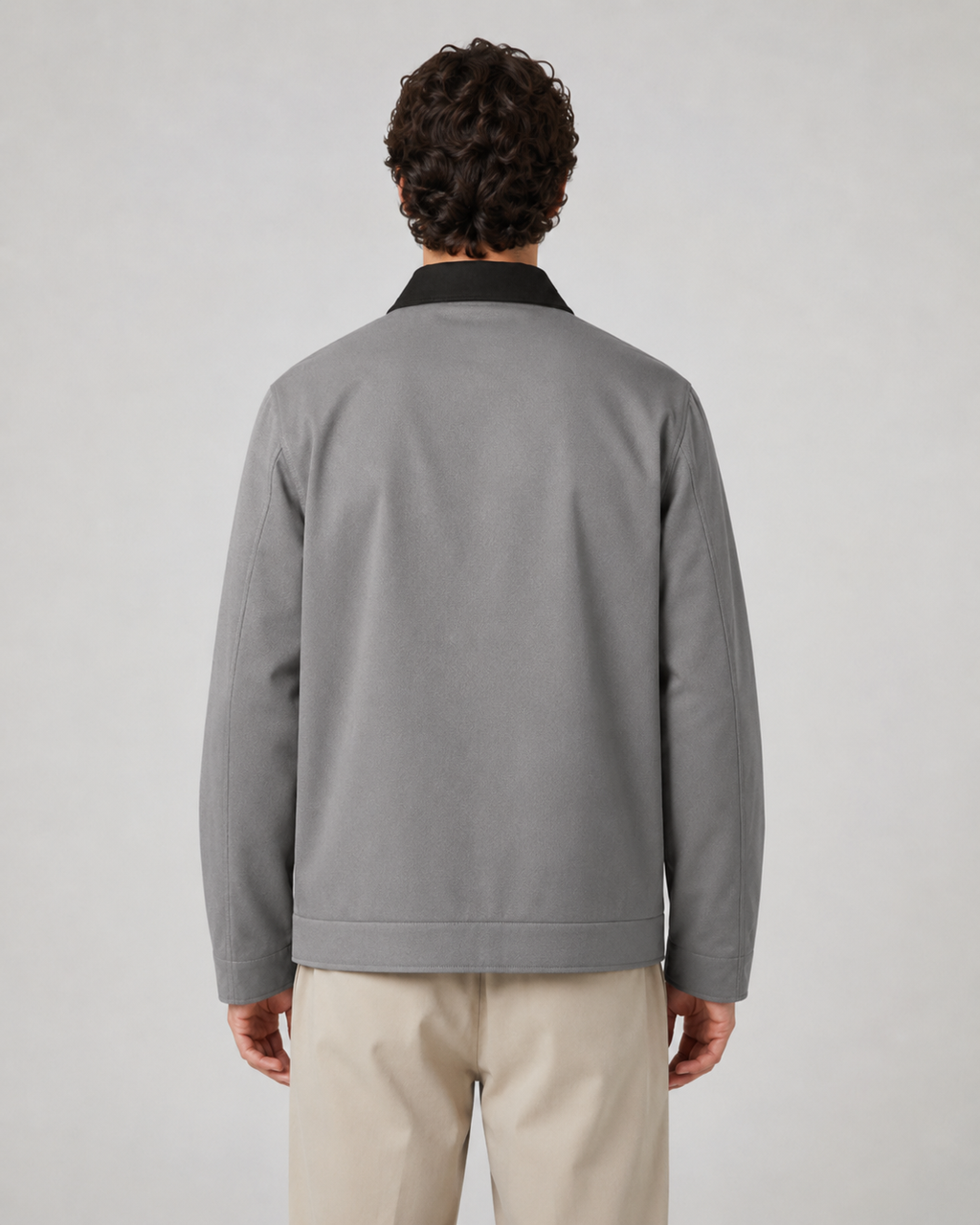 Caspian | Contrast Collar Barn Jacket