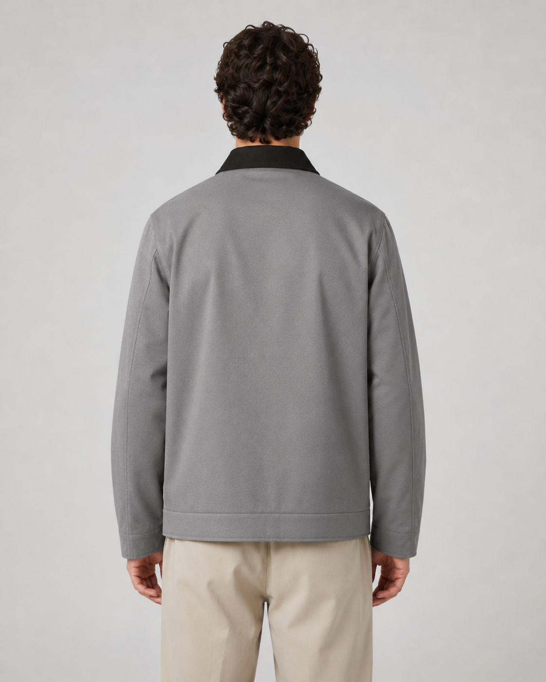 Caspian | Contrast Collar Barn Jacket