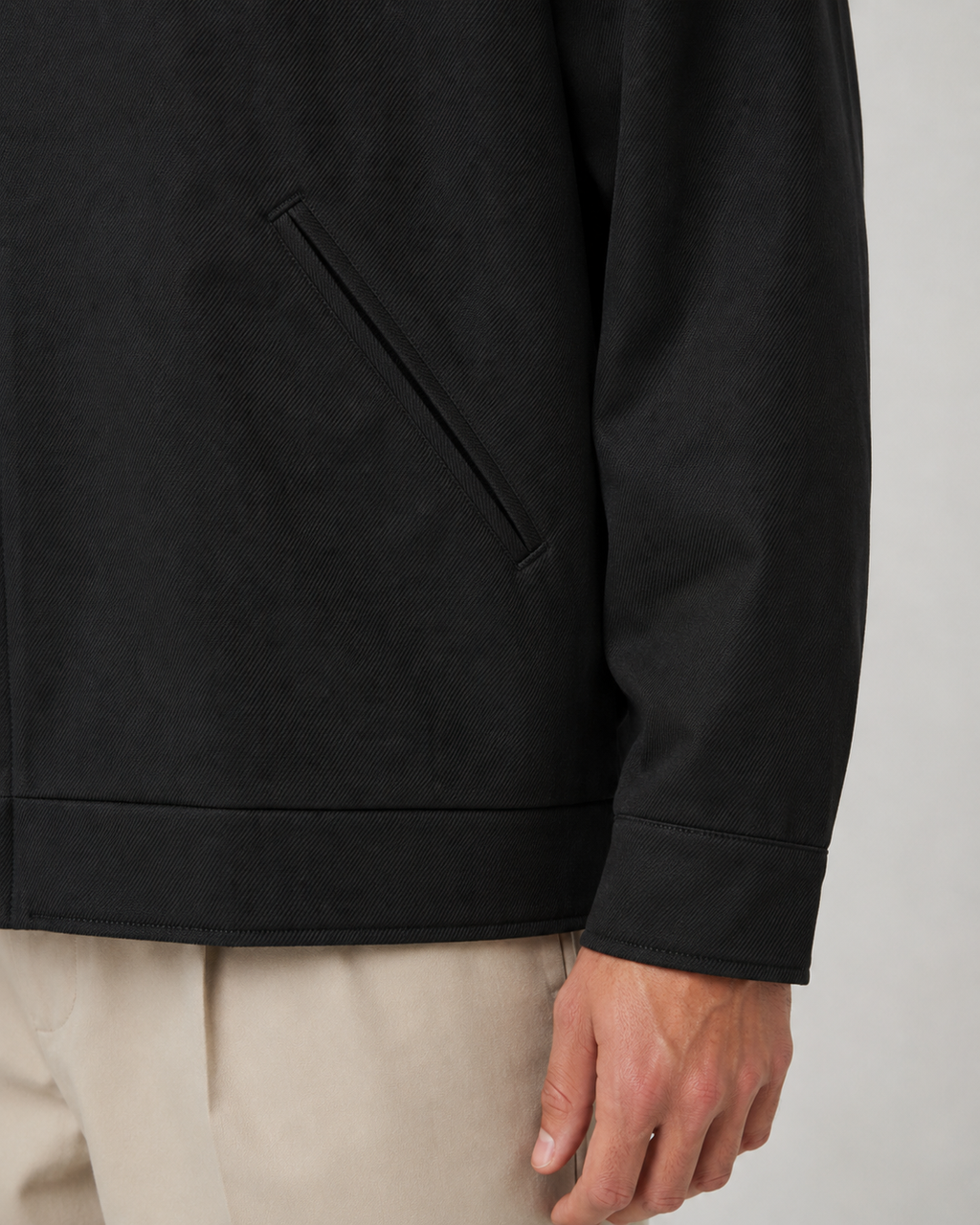 Caspian | Contrast Collar Barn Jacket