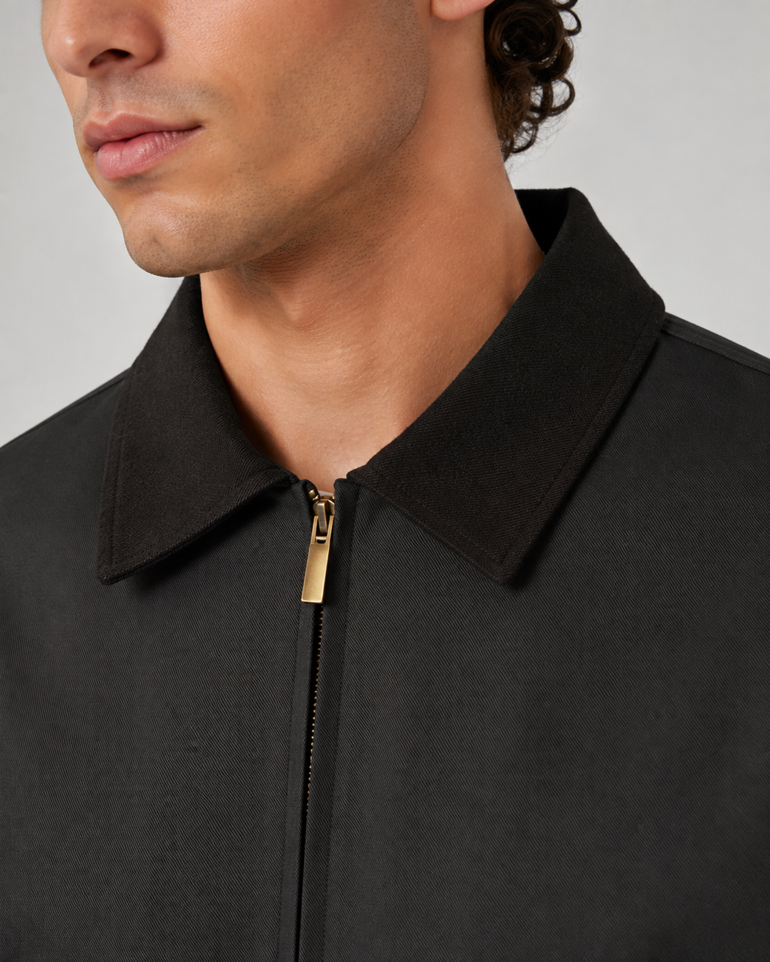 Caspian | Contrast Collar Barn Jacket