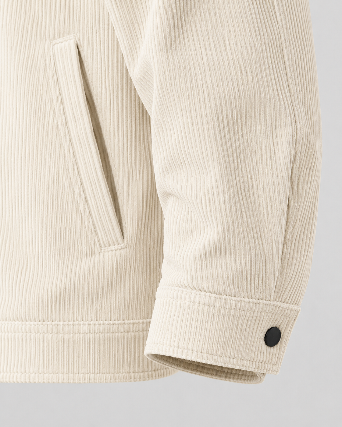 Marlon | Corduroy Shirt Jacket with Chest Pockets