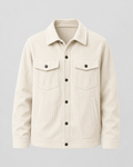 Marlon | Corduroy Shirt Jacket with Chest Pockets