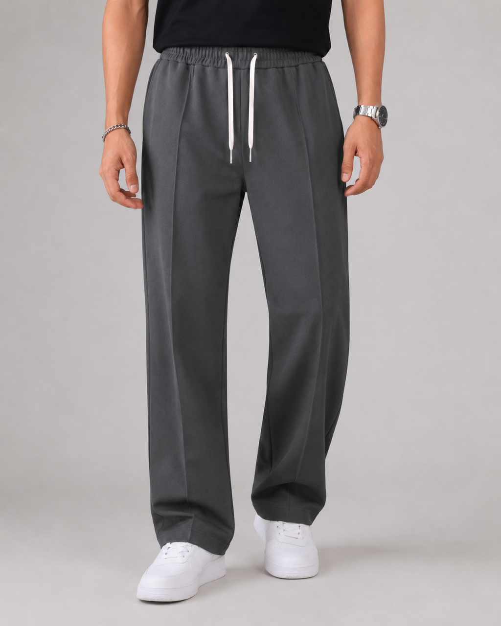 Emrys | Elasticated Waist Drawstring Trousers