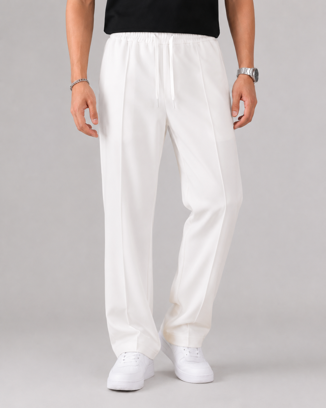 Emrys | Elasticated Waist Drawstring Trousers