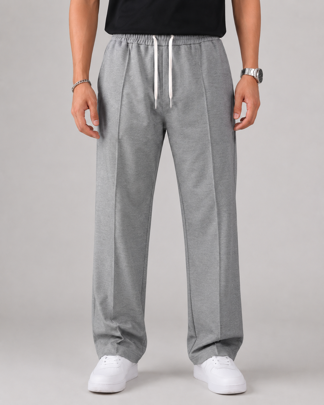 Emrys | Elasticated Waist Drawstring Trousers