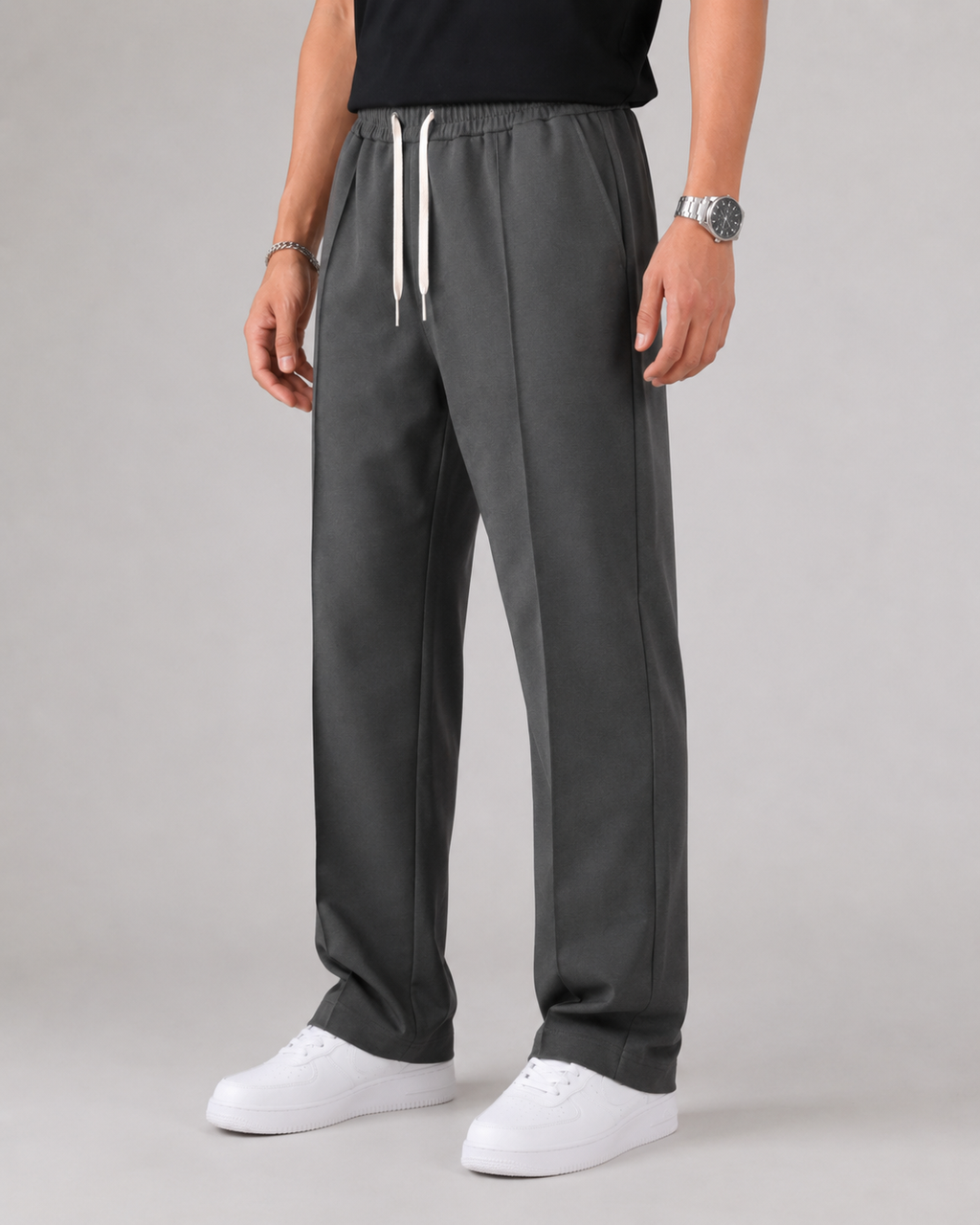 Emrys | Elasticated Waist Drawstring Trousers