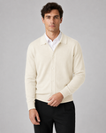 Zephan | Button Front Collar Knit Cardigan