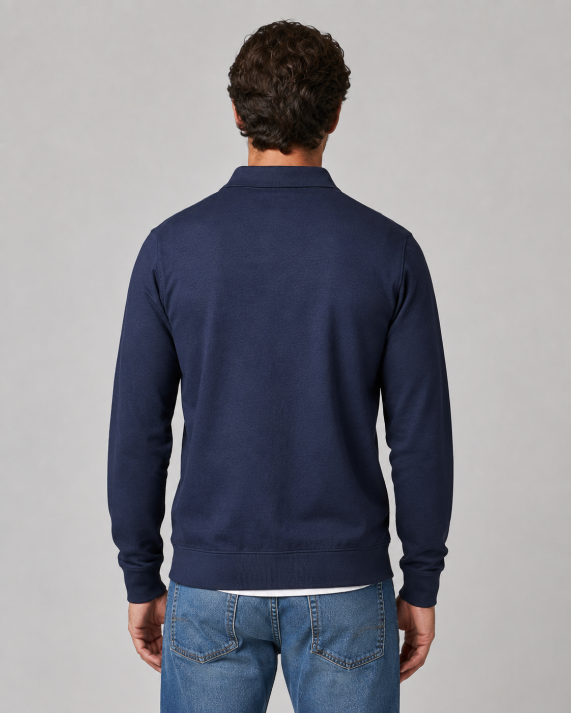 Torsten | Collared Polo Sweatshirt