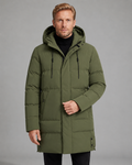 Vernon | Longline Hooded Puffer Coat