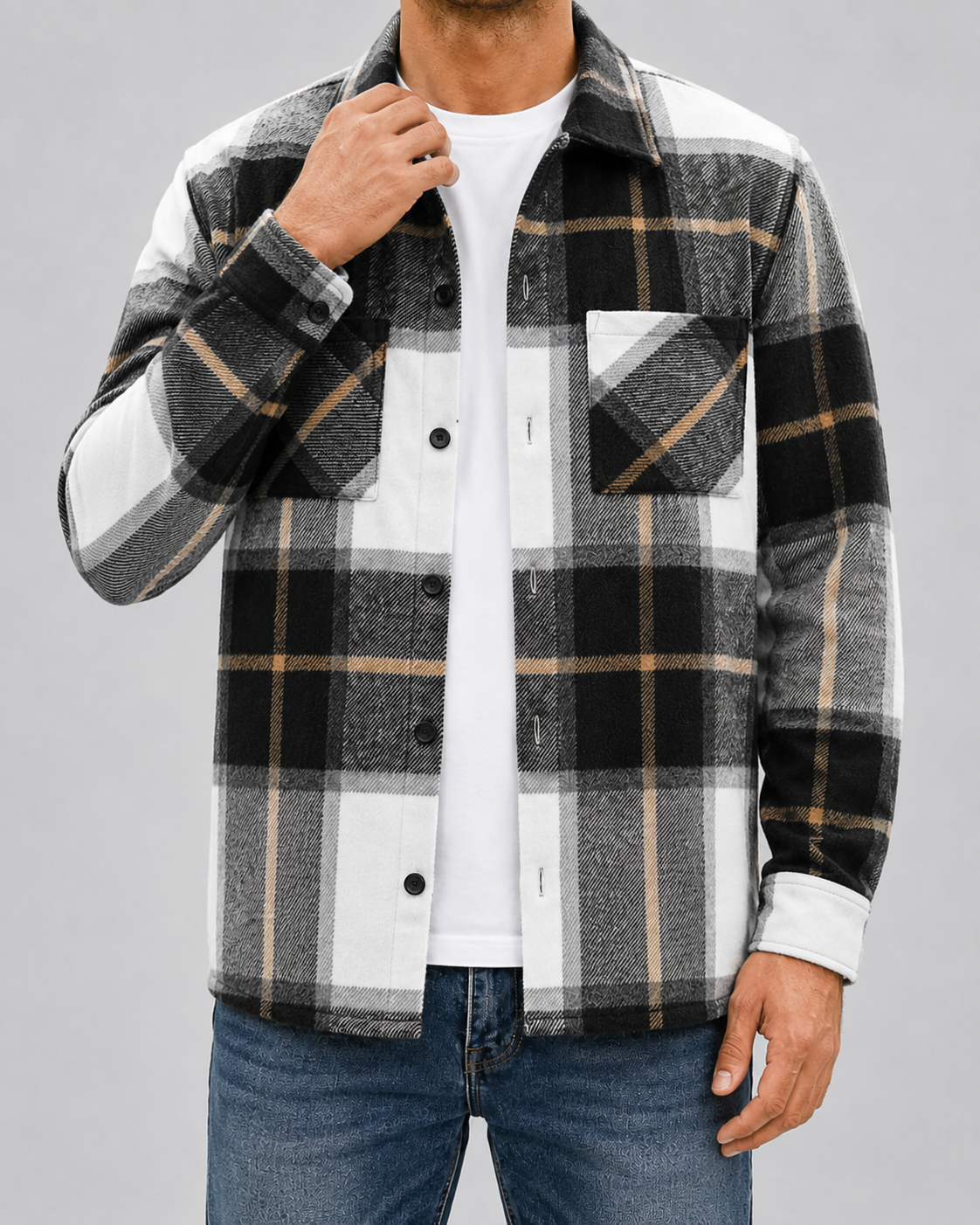 Roscoe | Plaid Flannel Overshirt